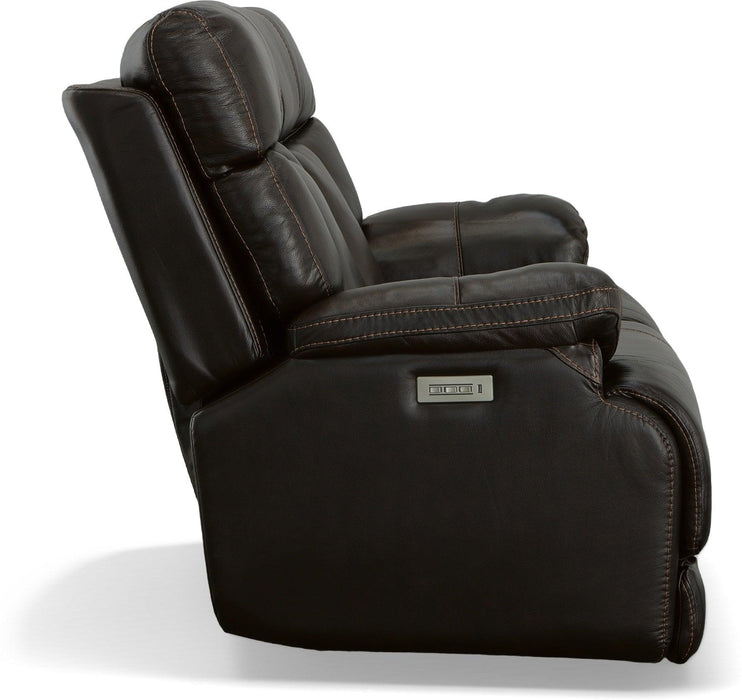 Clive Power Reclining Loveseat with Power Headrests & Lumbar